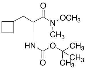 N-[1-(Cyclobutylmethyl)-2-(methoxymethylamino)-2-oxoethyl]-carbamic Acid 1,1-Dimethylethyl Ester