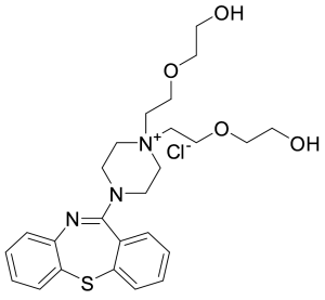 N,N-Bis[2-(2-hydroxyethoxy)ethyl] Quetiapine Chloride