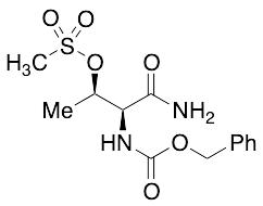 N-Benzyloxycarbonyl L-Threonine Amide O-Methanesulfonate