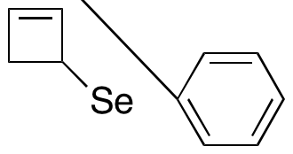 (2-Cyclobuten-1-ylseleno)-benzene