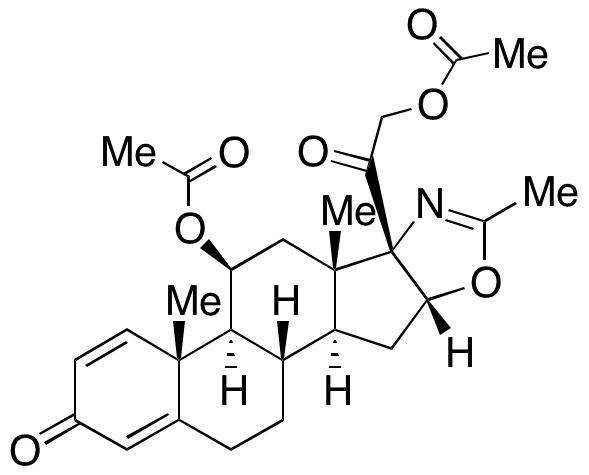 (11Beta,16Beta)-11,21-bis(acetyloxy)-2'-methyl-5'H-pregna-1,4-dieno[17,16-d]oxazole-3,20-dione(Deflazacort Impurity)