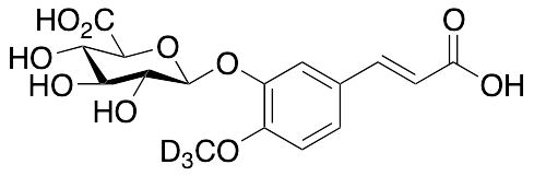 Isoferulic Acid-d3 3-O-Beta-D-Glucuronide